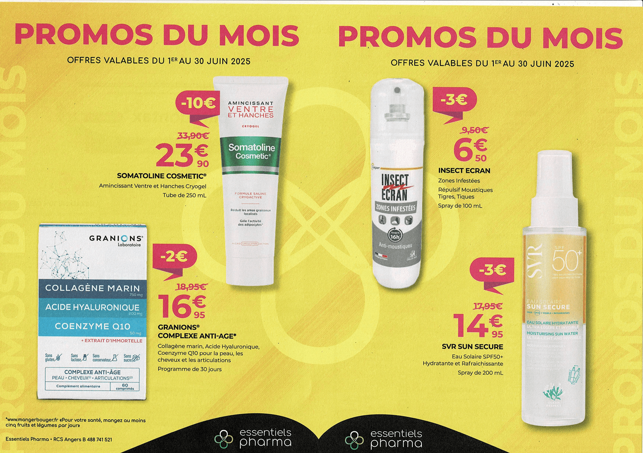 Pharmacie Du Chene Pharmacie Vertou Promo Juin 25 1 1