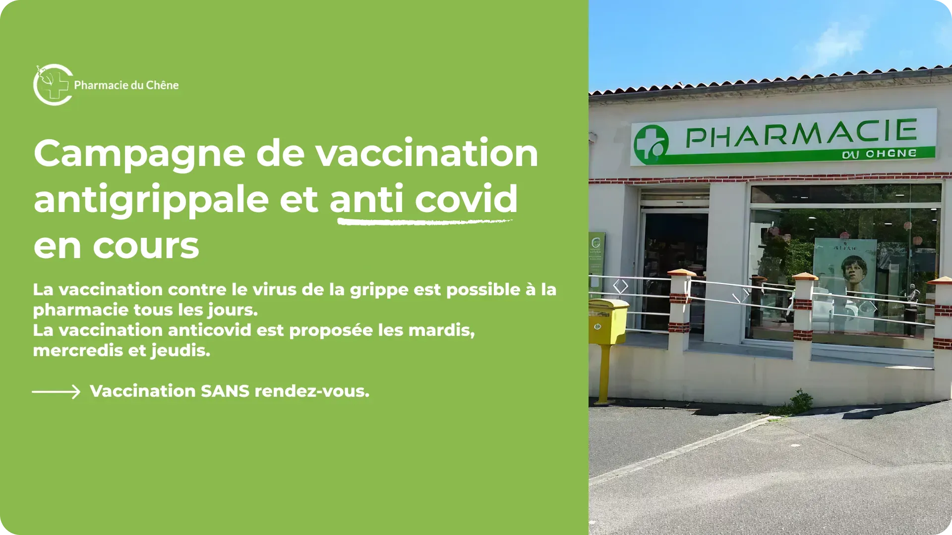 Pharmacie Du Chene Pharmacie Vertou Pop Up