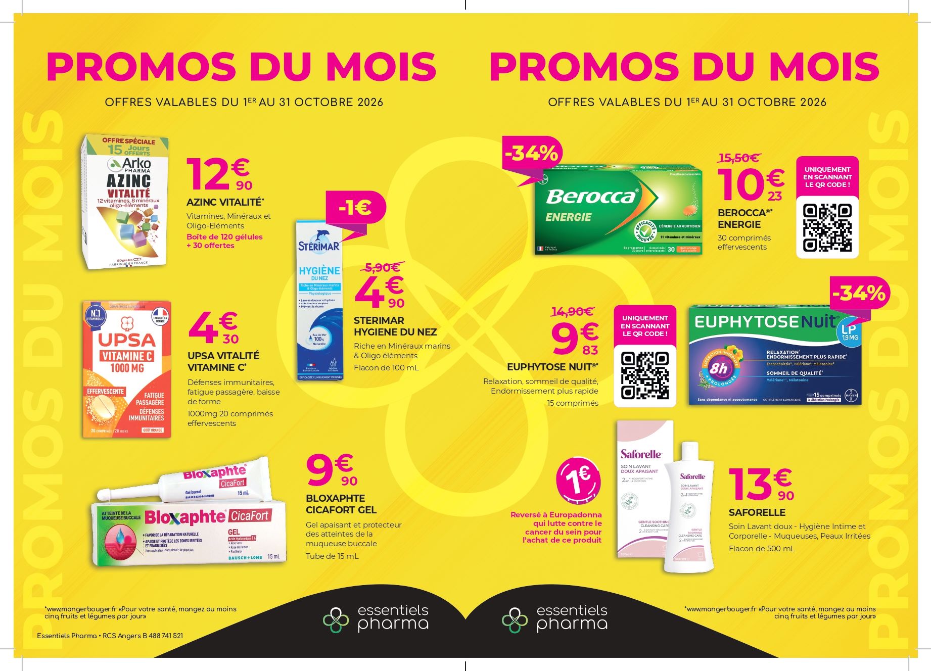 Pharmacie Du Chene Pharmacie Vertou Promo Oct 26 Pages To Jpg 0001